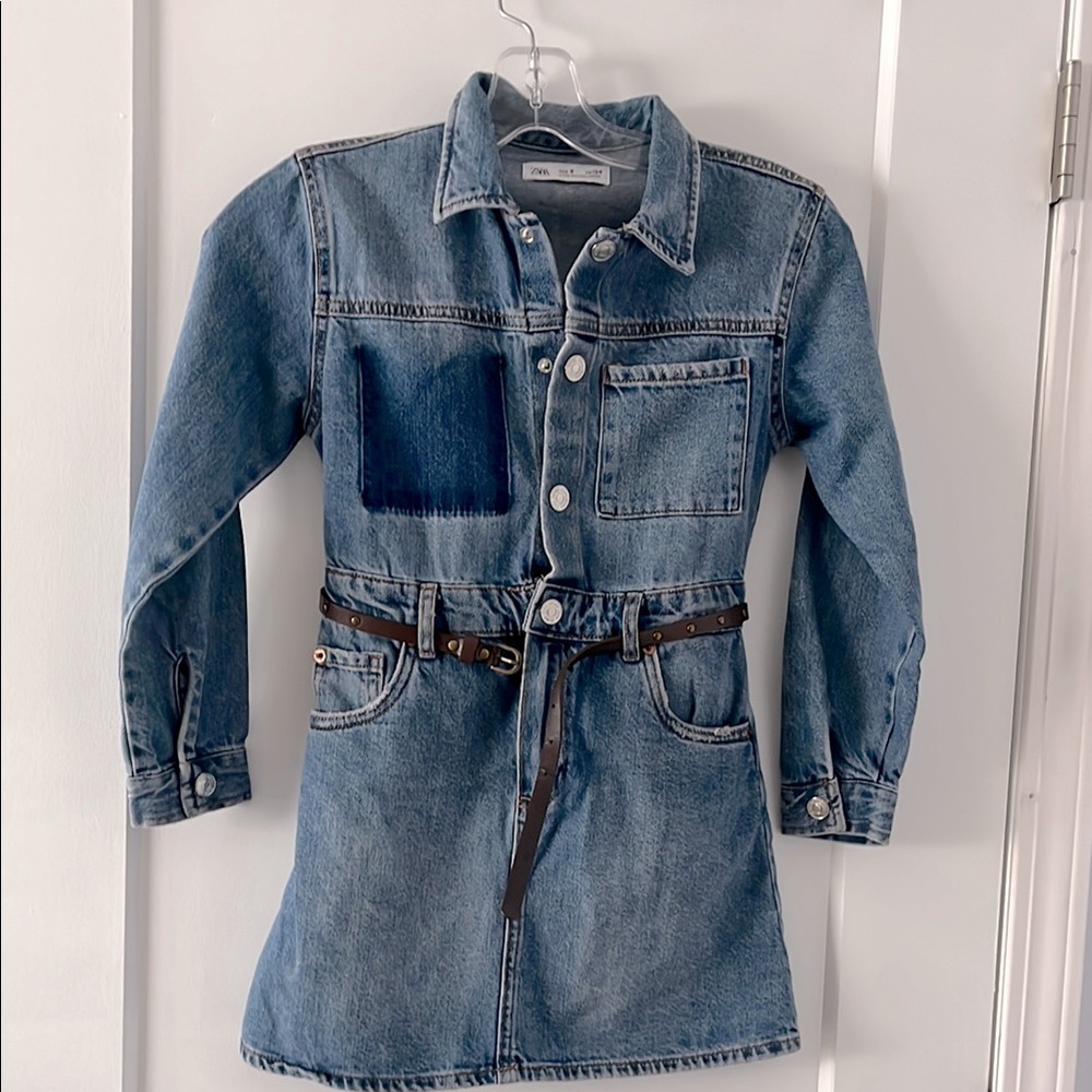 Stylish Blue Denim Kids dress